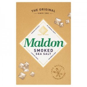 Druskos jūros rūkyti dribsniai Maldon 125 g